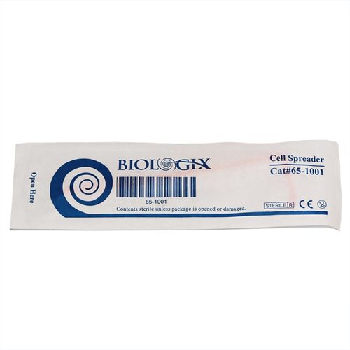 美国biologix巴罗克 l型塑料涂布棒细胞推刮器一次性无菌独立包装