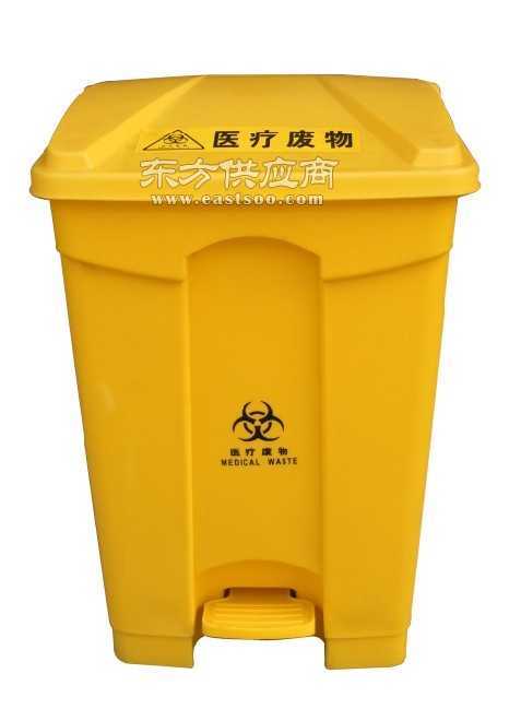 医疗卫生机构专用垃圾桶,50L医疗脚踏垃圾桶,塑料包装制品图片